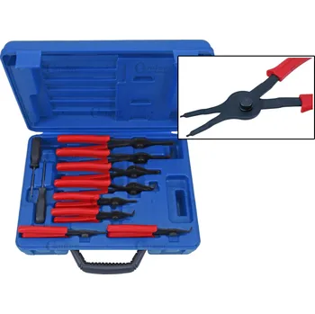 Ruční nářadí Condor kleště na pojistné kroužky "seger", sada 10 dílů - 100-08010