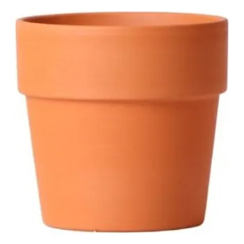 Obal na květináč Keramický obal Kolibri Terracota, průměr 11.5 cm, oranžová