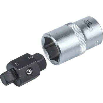 Gola hlavice Condor hlavice zástrčná 1/2", na olejové výpustě, oboustranný 4 hran 8 / 10 mm - 100-08146