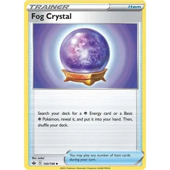Sběratelská karetní hra Pokémon karta Fog Crystal 140/198