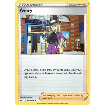 Sběratelská karetní hra Pokémon karta Avery 130/198