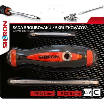 SHERON DF6000452, sada šroubováků pro domácí i dílenské použití