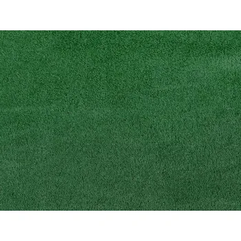 Imitace semišové kůže elastická - 14 (28) zelená tmavá