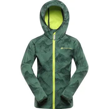 Dívčí bunda ALPINE PRO - EZORO DĚTSKÁ SOFTSHELLOVÁ BUNDA S MEMBRÁNOU KJCD333725PA116-122