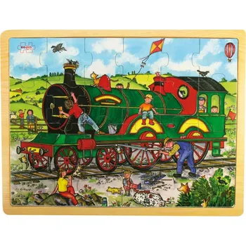 Bigjigs Toys Vlak 24 dílků