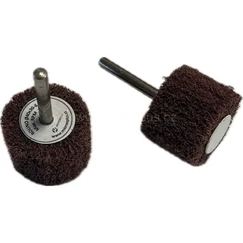 Brusný kotouč Lamelový kotouč brusné rouno na stopce průměr 40 mm, Brusné rouno na stopce 40x20-6 A320