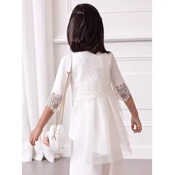 Dívčí oblečení Abel & Lula Overal 5258 Bílá Regular Fit 16Y