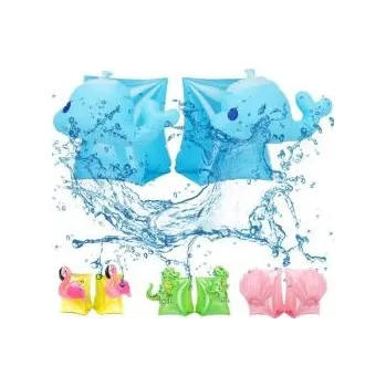 dětská nafukovací plavecká křídla - čistě modrá