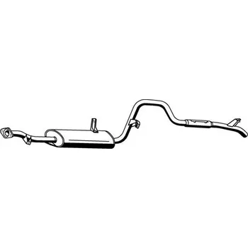 Zadní díl výfuku Starline Koncový díl výfuku 88.16.400