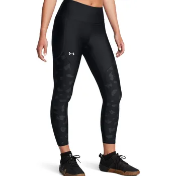 Dámské kalhoty Legíny Under Armour Tech Print Panel Ankle Leg-BLK 1386407-001 Velikost XS