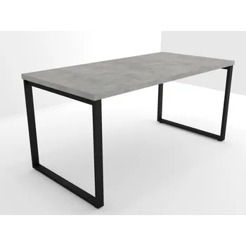 Jídelní stůl EGGER Chicago podnož EC5208-Z černá 120 x 80 cm, Tloušťka desky: 36 mm