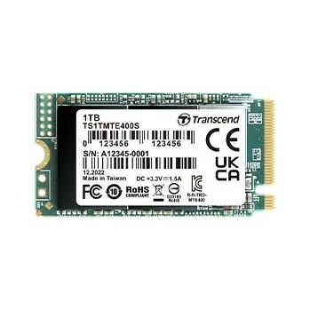 Interní pevný disk TRANSCEND SSD 400S 512GB, M.2 2242,PCIe Gen3x4, NVMe, 3D TLC, bez DRAM