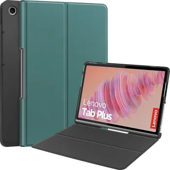 Pouzdro na tablet Shock zavírací pouzdro na Lenovo Tab Plus 11.5 - černozelené