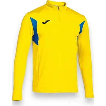 Pánská mikina Mikina JOMA WINNER III, barva žlutá - modrá, velikost 3XL