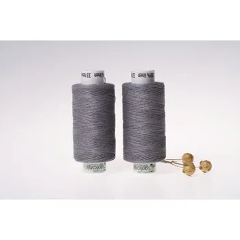 Nit Lněná nit střední, 33 x 2, 200m, šedá, sartor.cz