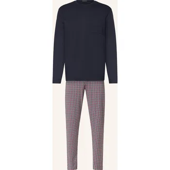 Pánské pyžamo Mey Pánské Pyžamo Série Red Tile, tmavě modrá, 54