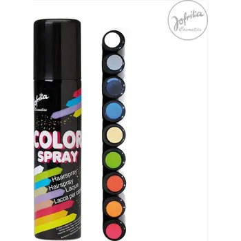 Karnevalový doplněk Jofrika Německo Vlasová barva ve spreji - 06102 varianta: oranžová