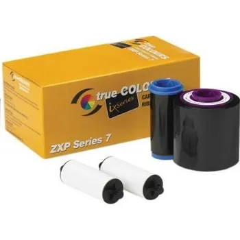 Kancelářská technika ZEBRA TTR páska ZXP7, pro potisk 5000 plastových karet, černá