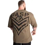 Gasp SLUB IRON TEE WASHED GREEN – tričko Gasp seprané zelené Velikost: XXL