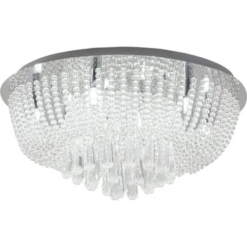 Zuma Line 19157L - Stropní svítidlo SENSI 8xG9/25W/230V pr. 55 cm chrom