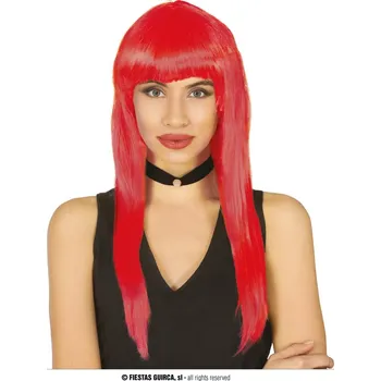 Paruka Guirca Fiestas Španělsko Dámská paruka Josefin červená