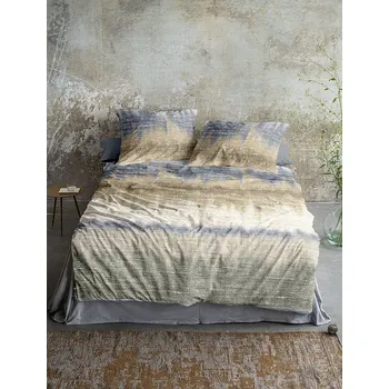 Povlečení IRISETTE Flanelové povlečení IRISETTE KOALA 8546-90 béžovo modré 140x200 cm, 70x90 cm