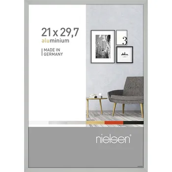 Fotoalbum Nielsen Fotorámeček Pixel, 21 × 29,7 cm, hliníkový, stříbrný matný&nbsp;5321004