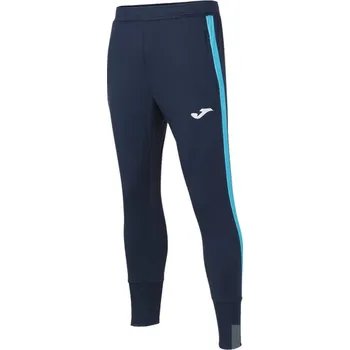 Tepláky JOMA ADVANCE, barva tmavě modrá - zářivě tyrkysová, velikost L