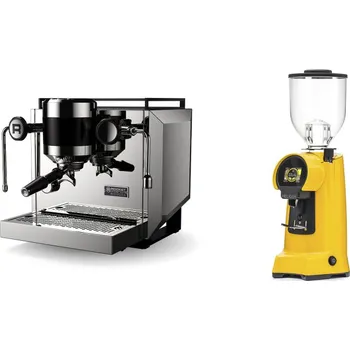 Kávovar Rocket Espresso Bicocca, stainless silver + Eureka Helios 65,…