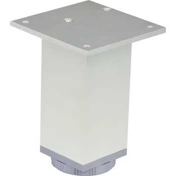 Nábytkové kování Interex design Nábytková noha AMARETO 60 mm / Hliník 100 mm