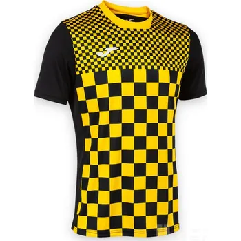 Dres JOMA FLAG III, barva černá - žlutá, velikost 4XS