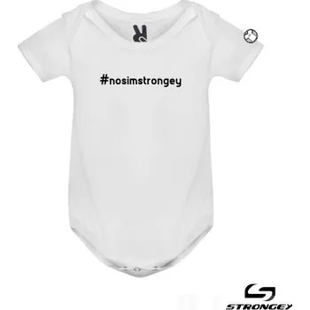 Kojenecké oblečení Body STRONGEY HASHTAG, velikost 12 měsíců