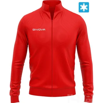 Pánská mikina Mikina GIVOVA CITTA, barva 0012 červená, velikost XL