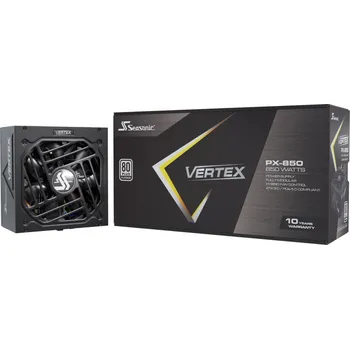 Počítačový zdroj SEASONIC zdroj 850W VERTEX, 80+ PLATINUM, 135 mm, ATX