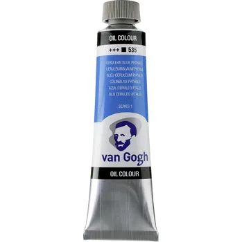 Olejová barva Olejová barva Van Gogh 40 ml - 535 Cerulean Blue (Phthalo)
