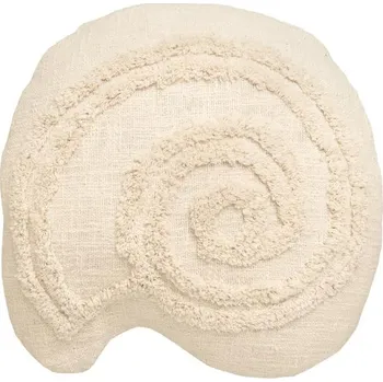 Bytový textil SCANquilt polštář ŠNEK smetanová vánoční dekorace