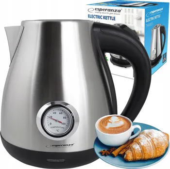 Rychlovarná konvice Rychlovarná konvice Esperanza THAMES 2200 W 1,7 l stříbrná/šedá