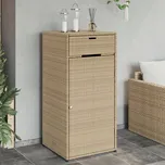 Zahradní truhlík technorattan 1 l béžový