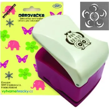 Děrovačka Creatoys Děrovačka s embosing efektem - květ 13