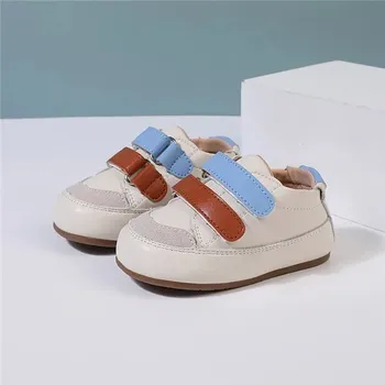 Chlapecké tenisky Sneakersy na suchý zip Barva: Modrá, Velikost: 23