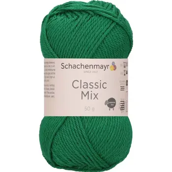 Příze Schachenmayr Classic Mix 72 Zelená (Směsová příze Classic Mix 72 Clover)