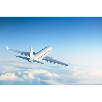 Plakát Plakát, Obraz - Commercial jet flying over clouds, Michal Krakowiak