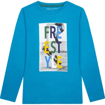 Chlapecké tričko Chlapecké tričko - Wolf S2232B, tyrkysová Barva: Tyrkysová, Velikost: 116