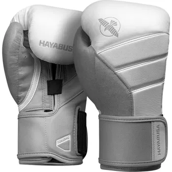Boxerské rukavice Boxerské rukavice Hayabusa T3 - bílá/šedá 10oz