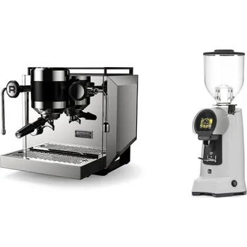 Kávovar Rocket Espresso Bicocca, stainless silver + Eureka Helios 75,…