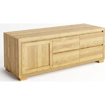 Komoda Bukový TV stolek NEW YORK REGIA Barevné provedení: Ořech new