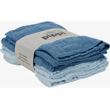 Pippi mušelínová plena set 4 kusů 4455 - 732 Organická bavlna