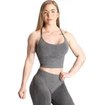 Better Bodies ROCKAWAY BRA GRAPHITE MELANGE – sportovní podprsenka Better Bodies grafitová Velikost: M