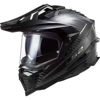 Helma na motorku Ls2 mx701 c explorer gloss carbon-06 xs