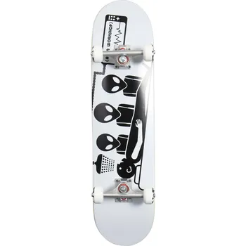 Skateboard Alien Workshop - Abduction White/Black 7,75" - skateboard